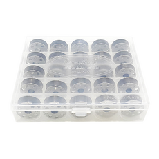 공업용보빈 본봉 비사절 보빈 보빙 북알 실토리 + 케이스 세트, 1개