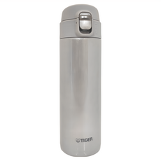 TIGER 虎牌 彈蓋型保溫杯 不鏽鋼保溫保冷杯 MMJ-S 型, 珠光白, 480ml, 1個