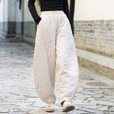 절복바지 법복 생활한복 개량 겨울 중년여성 누비