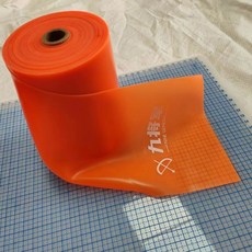 彈弓皮筋整捲 耐用高彈力防凍四季可用暴力橙皮筋捲 精準, 1個, 10米,（九將軍暴力橙）1.5厚