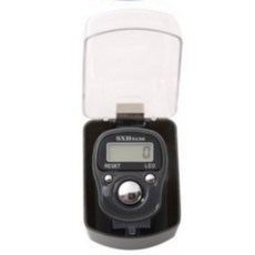 小邑的家 盒裝迷你LED手指計數器 念佛計數器 電子計數器，輕巧便攜，LED顯示清晰, 灰色, 1個