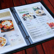 Urimenu 活頁夾 PET 內頁透明膜 A4 3孔