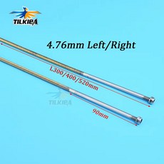 4.76mm 3/16 유연한 샤프트 포지티브/리버스 길이 300/400mm/520/600mm RC 전기 보트용 플렉스 케이블, [02] Right L300mm