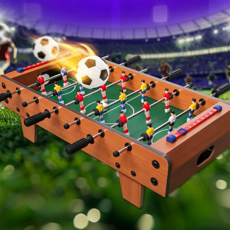 테이블 축구 보드게임 미니 풋볼게임 파티 모임 회식 가정용 홈 테이블 축구대 놀이, 1세트, 오리지널