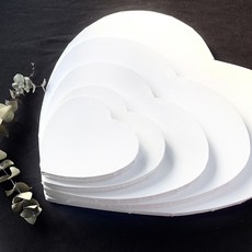 金羽毛 畫布 小尺寸 厚度15mm 多款造型 純棉畫布 畫框 素描 彩繪 油畫布 無框畫, 心形30cm(超商最多20個), 30號, 1個