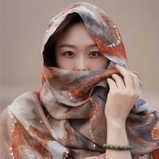헬로라이노 이집트스카프 전통 스카프 터번 여성 사막