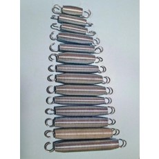 트램펄린 스프링 은백색 19cm 240g 허리북형 10개