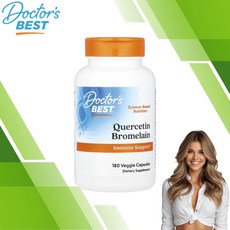 닥터스베스트 케르세틴 퀘르세틴 브로멜라인 브로멜라민 블루멜라인 Quercetin 180정, 1개
