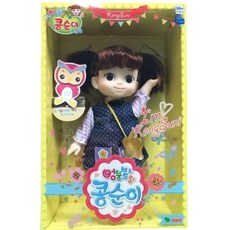 엄마놀이 돌보기 신상품 콩순이 인형 여아장난감 어린이날선물 육아템, 1개