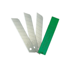 대구화신공업 컷터날 커터날 K-207B 1Tube(10날) 폭18mm 전체길이 100mm, 1개