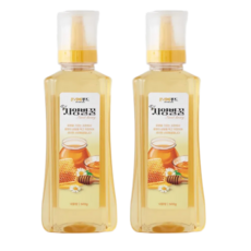 온리비푸드 순수 사양벌꿀, 2개, 500g