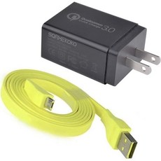 Ultimate Ears UE 붐 메가붐 무선 스피커와 호환되는 빠른 충전 케이블 어댑터