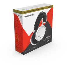 SteelSeries 賽睿 ARCTIS 7 無線電競耳機 麥克風, 白色