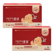 종근당건강 어린이 홍삼 20ml x 30포 2박스, 60회분