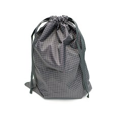 미쏘 이케아 RENSARE 렌사레 가방 체크 패턴 블랙 30x40cm 신발주머니