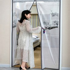 완자스토어 현관 자석 모기장 100x220cm 현관문방충망