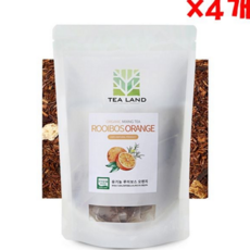 오렌지 루이보스 차 유기농 블렌딩 허브차 루이보스 오렌지티 티백 건강 간편 블렌딩티 음료용 휴식용
