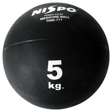 근력볼 재활운동볼 니스포 고무 메디신 5KG 헬스 웨이트 코어강화운동공 피트니스