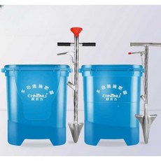 퇴비 비료 주입기 전기 정량 수동 투입기 충전식 전동 비료파종 삽