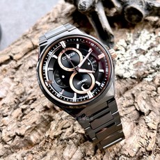 CITIZEN 星辰 Eco-Drive 光動能月相紳士鈦金屬腕錶 BU0065-64E