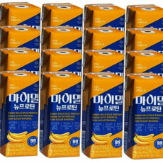 마이밀 뉴 프로틴 바나나 저당 간편 단백질 마이밀 프로틴 음료 스포츠 아미노산 식사대용 비타민 저지방