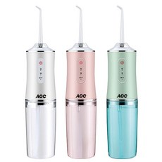 AOC 艾德蒙 便捷式專業電動沖牙器 S0099-G 深層清潔 預防牙周病 口腔護理, 粉色