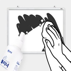 화이트보드 클리너 세정제 화이트보드지우개, 250ml