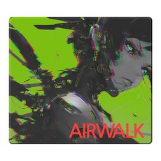 Crit Gaming Airwalk 밸런스 컨트롤 게이밍 마우스패드 450 x 400 x 4 mm, 1개, LN-004
