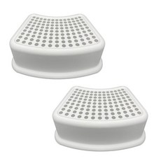 피케이팜 다용도 미끄럼방지 욕실의자 발판 디딤대 목욕의자, 그레이, 2개