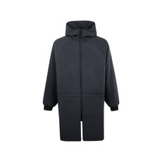 피어오브갓에센셜 로고 자수 후드 파카 코트