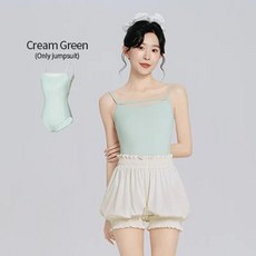 발레 레오타드 스플 라이스 체조 성인 하이틴 댄스 바디 슈트 소프트 캐미솔, XL  height170-175cm, 2. Cream Green / D. XL  hei...