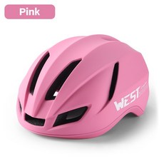 WEST BIKING경량 사이클링 에어로 헬에트, Pink, 1개 Pink, 1개