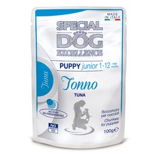 SPECIAL DOG EXCELLENCE 幼犬專用 鮪魚主食餐包 100g, 1個, 幼母犬(鮪魚)