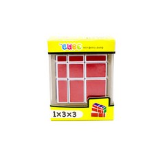 모두의취미 큐브 로직 일반 캐릭터 시리즈, 1개, 미러 1X3X3 두뇌개발, 다각형
