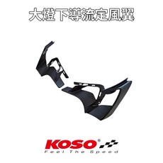 KOSO MMBCU 曼巴 158 大燈下導流定風翼, 一組