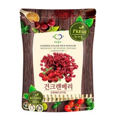 푸른들판 건 크랜베리 건조 말린 크렌베리 크렌배리 말린것 당절임 과일 말랭이 CRANBERRY 건과 건과류, 1개, 500g