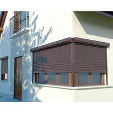 창문 전동 블라인드 자동어닝 모터 외부 방풍 개폐식