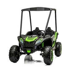 대형 장난감 자동차 중장비 트럭 선물 소방차 트레일러 세트 완구 크레인, 부모-자식 동기, 1개, 그린+방폭 소프트 휠+가죽 시트(메인사진참조)