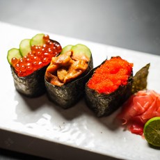 【盅龐水產】1/2半形海苔(全素) - 淨重60g±5%/包【日料專用】, 1個