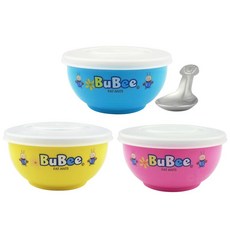 寶石牌 316不鏽鋼豆豆兒童隔熱碗 (附蓋), 316藍色(PE蓋), 1個, 兒童隔熱碗附蓋