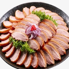 Z34 오븐에 구운 북경오리 슬라이스 600g 오리 오리고기 훈제 훈제바, 단품