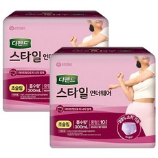 신세계몰디펜드 스타일 라이트핏 여성 초슬림 중형 10매 x2개, 10개입, 2박스