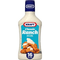 크래프트 클래식 랜치 샐러드 드레싱, 473ml, 4개