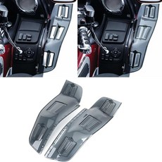 RUNNING PANTHER GL1800용 페어링 에어 디플렉터 2개 조절 가능한 윈드 키트 통기성 사이드 윙 윈드실드 스포일러 혼다 골드윙 GL1800 F6B 2001 201