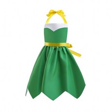 MONI 공주앞치마 아동 어린이집 프린세스 미술시간 여아 선물 드레스