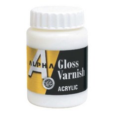 알파 그로스바니쉬 아크릴물감 보조제, 500ml, 1개