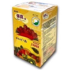 井田 強喜錠 強喜C錠 維他命C B6 80顆/瓶, 1個, 井田 強喜錠 強喜C錠 80顆/瓶, 80顆