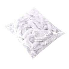 일회용 헤어캡 샤워캡 100P 위생 염색 머리 비닐, 1개