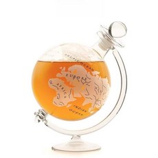 내열 유리 구형 밀폐형 스파클링 주전자 바 와인 디캔터 위스키 주전자