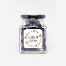 마리꽃차 팬지꽃차 2g (중) 침출차 국내산 100%, 1개, 1개입
